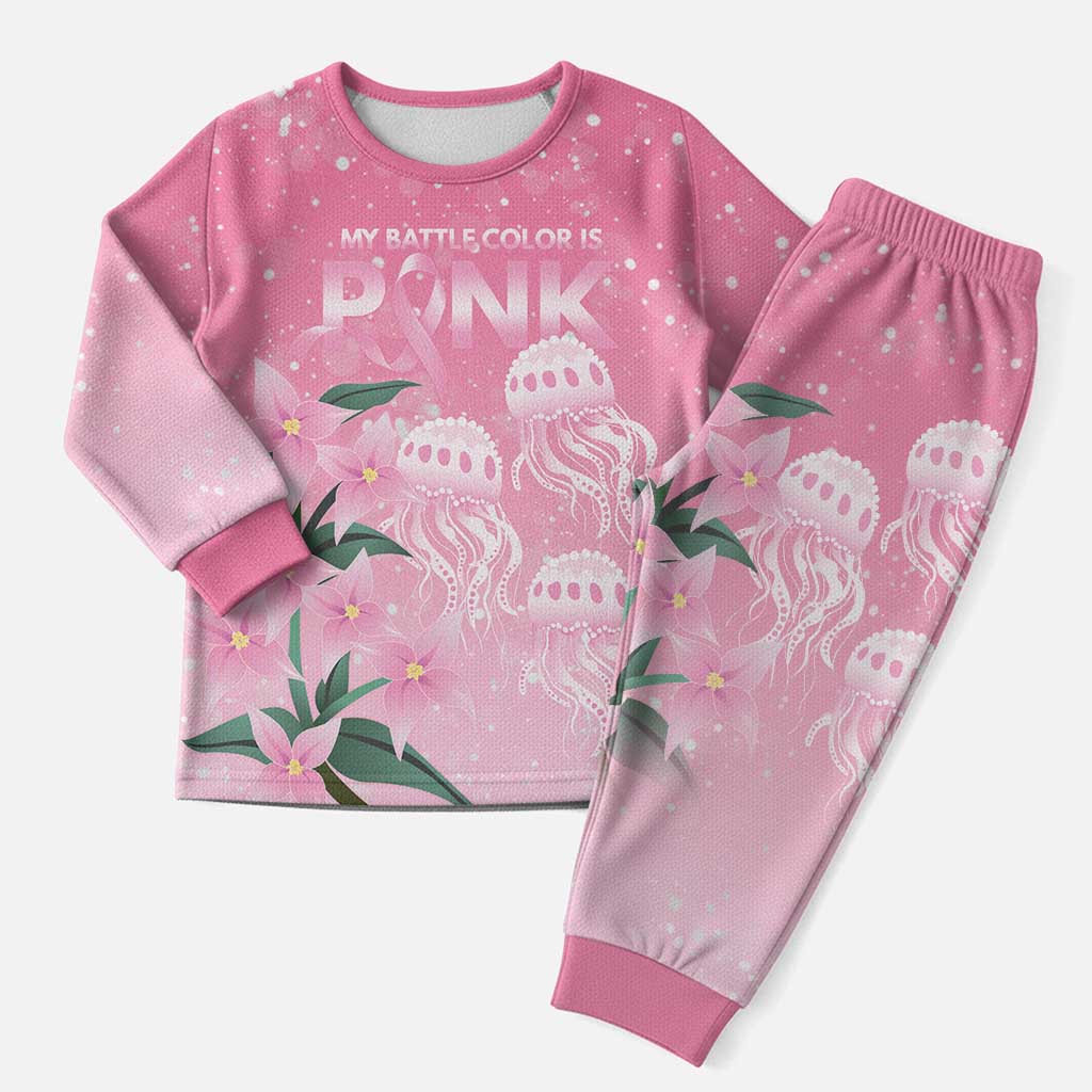 Personalised Pink Boronia of Hope Christmas Pajama Set Australia’s Fight Against Breast Cancer - Aussie Hoodie