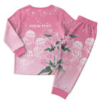 Personalised Pink Boronia of Hope Christmas Pajama Set Australia’s Fight Against Breast Cancer - Aussie Hoodie