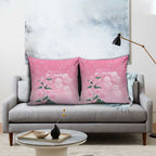 Personalised Pink Boronia of Hope Pillow Cover Australia’s Fight Against Breast Cancer - Aussie Hoodie