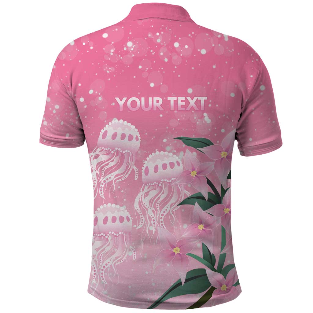 Personalised Pink Boronia of Hope Polo Shirt Australia’s Fight Against Breast Cancer - Aussie Hoodie