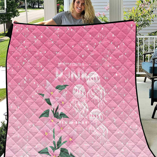 Personalised Pink Boronia of Hope Quilt Australia’s Fight Against Breast Cancer - Aussie Hoodie