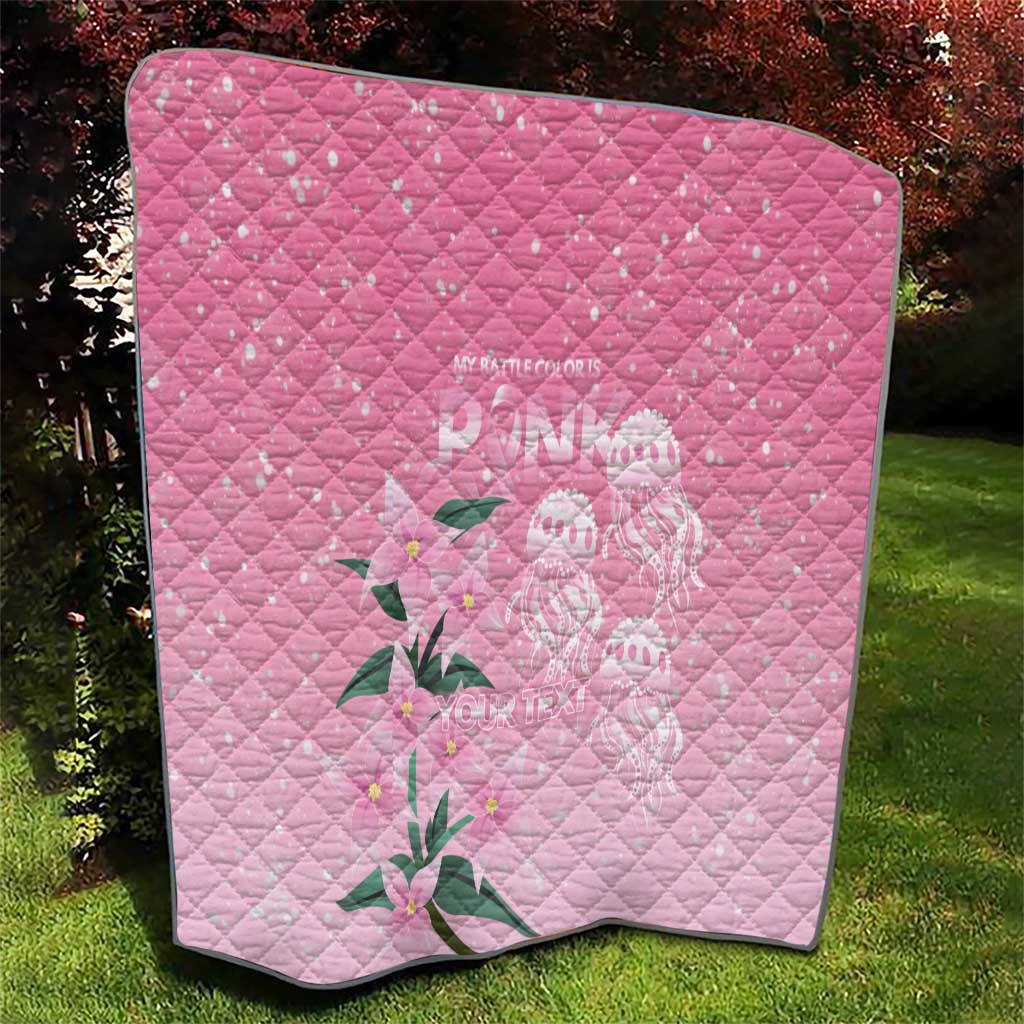 Personalised Pink Boronia of Hope Quilt Australia’s Fight Against Breast Cancer - Aussie Hoodie