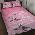 Personalised Pink Boronia of Hope Quilt Bed Set Australia’s Fight Against Breast Cancer - Aussie Hoodie