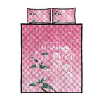 Personalised Pink Boronia of Hope Quilt Bed Set Australia’s Fight Against Breast Cancer - Aussie Hoodie