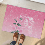 Personalised Pink Boronia of Hope Rubber Doormat Australia’s Fight Against Breast Cancer - Aussie Hoodie