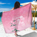 Personalised Pink Boronia of Hope Sarong Australia’s Fight Against Breast Cancer - Aussie Hoodie