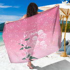 Personalised Pink Boronia of Hope Sarong Australia’s Fight Against Breast Cancer - Aussie Hoodie
