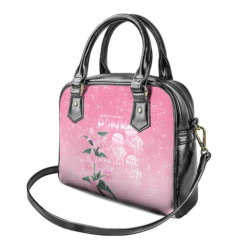 Personalised Pink Boronia of Hope Shoulder Handbag Australia’s Fight Against Breast Cancer - Aussie Hoodie