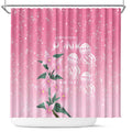 Personalised Pink Boronia of Hope Shower Curtain Australia’s Fight Against Breast Cancer - Aussie Hoodie