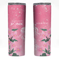 Personalised Pink Boronia of Hope Skinny Tumbler Australia’s Fight Against Breast Cancer - Aussie Hoodie