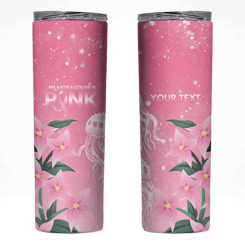 Personalised Pink Boronia of Hope Skinny Tumbler Australia’s Fight Against Breast Cancer - Aussie Hoodie