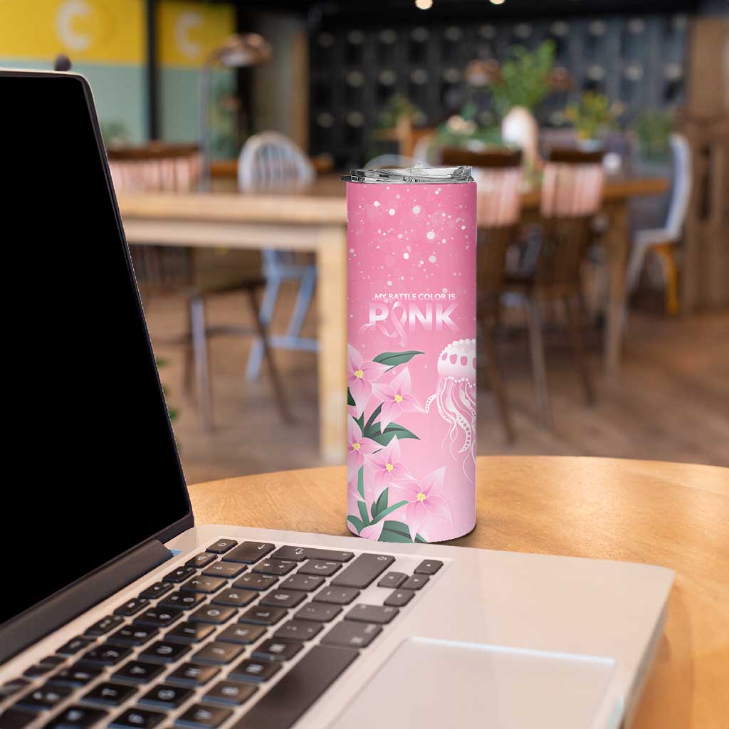 Personalised Pink Boronia of Hope Skinny Tumbler Australia’s Fight Against Breast Cancer - Aussie Hoodie