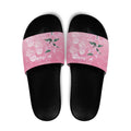 Personalised Pink Boronia of Hope Slide Sandals Australia’s Fight Against Breast Cancer - Aussie Hoodie