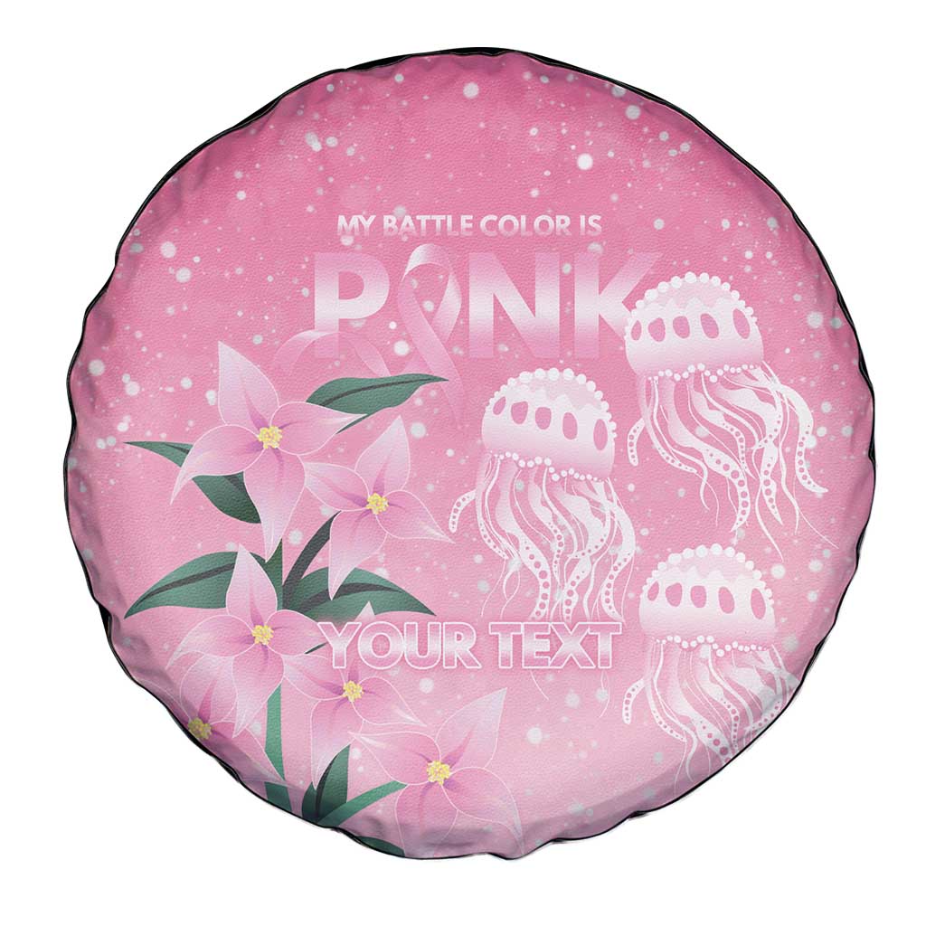 Personalised Pink Boronia of Hope Spare Tire Cover Australia’s Fight Against Breast Cancer - Aussie Hoodie