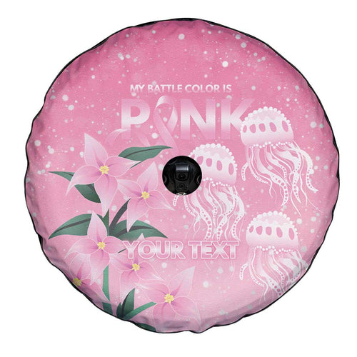 Personalised Pink Boronia of Hope Spare Tire Cover Australia’s Fight Against Breast Cancer - Aussie Hoodie