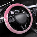 Pink Boronia of Hope Steering Wheel Cover Australia’s Fight Against Breast Cancer - Aussie Hoodie