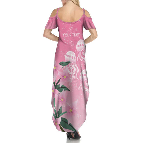 Personalised Pink Boronia of Hope Summer Maxi Dress Australia’s Fight Against Breast Cancer - Aussie Hoodie