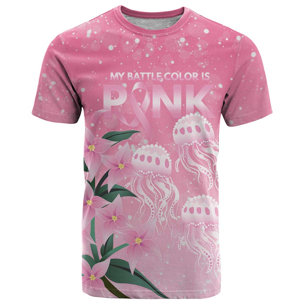 Personalised Pink Boronia of Hope T Shirt Australia’s Fight Against Breast Cancer - Aussie Hoodie