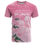 Personalised Pink Boronia of Hope T Shirt Australia’s Fight Against Breast Cancer - Aussie Hoodie