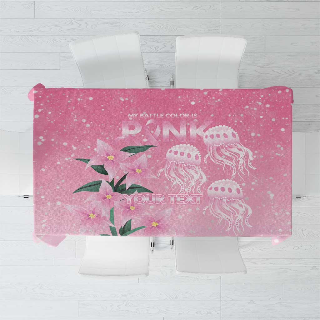 Personalised Pink Boronia of Hope Tablecloth Australia’s Fight Against Breast Cancer - Aussie Hoodie