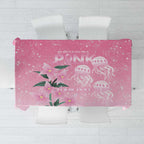 Personalised Pink Boronia of Hope Tablecloth Australia’s Fight Against Breast Cancer - Aussie Hoodie