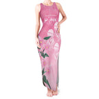 Personalised Pink Boronia of Hope Tank Maxi Dress Australia’s Fight Against Breast Cancer - Aussie Hoodie