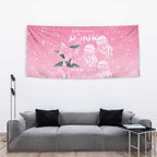Personalised Pink Boronia of Hope Tapestry Australia’s Fight Against Breast Cancer - Aussie Hoodie