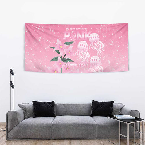 Personalised Pink Boronia of Hope Tapestry Australia’s Fight Against Breast Cancer - Aussie Hoodie