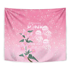 Personalised Pink Boronia of Hope Tapestry Australia’s Fight Against Breast Cancer - Aussie Hoodie