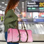 Personalised Pink Boronia of Hope Travel Bag Australia’s Fight Against Breast Cancer - Aussie Hoodie