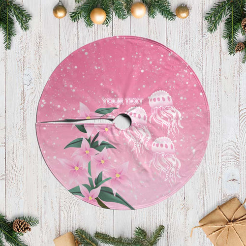 Personalised Pink Boronia of Hope Tree Skirt Australia’s Fight Against Breast Cancer - Aussie Hoodie