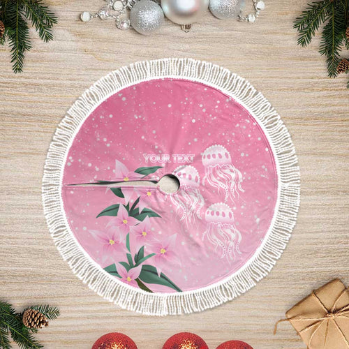 Personalised Pink Boronia of Hope Tree Skirt Australia’s Fight Against Breast Cancer - Aussie Hoodie