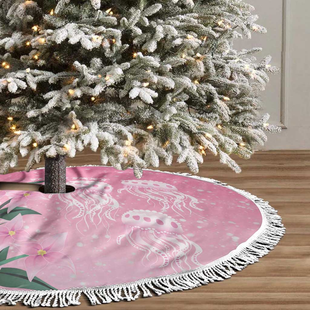 Personalised Pink Boronia of Hope Tree Skirt Australia’s Fight Against Breast Cancer - Aussie Hoodie