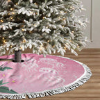 Personalised Pink Boronia of Hope Tree Skirt Australia’s Fight Against Breast Cancer - Aussie Hoodie