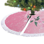 Personalised Pink Boronia of Hope Tree Skirt Australia’s Fight Against Breast Cancer - Aussie Hoodie