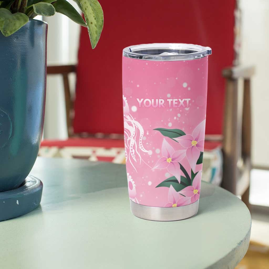 Personalised Pink Boronia of Hope Tumbler Cup Australia’s Fight Against Breast Cancer - Aussie Hoodie
