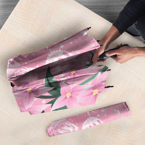 Personalised Pink Boronia of Hope Umbrella Australia’s Fight Against Breast Cancer - Aussie Hoodie
