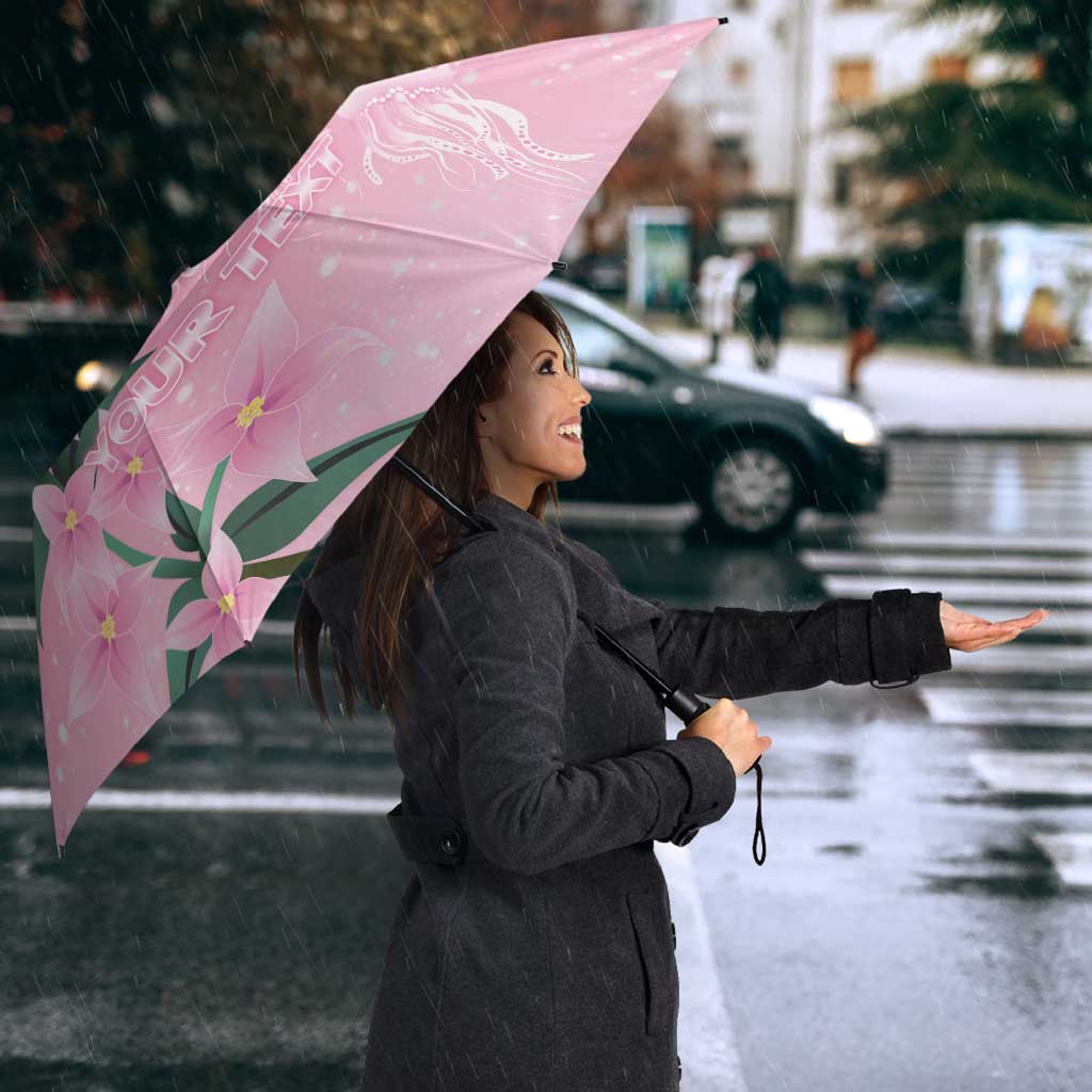Personalised Pink Boronia of Hope Umbrella Australia’s Fight Against Breast Cancer - Aussie Hoodie