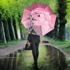 Personalised Pink Boronia of Hope Umbrella Australia’s Fight Against Breast Cancer - Aussie Hoodie