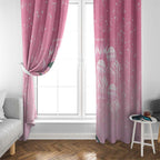 Personalised Pink Boronia of Hope Window Curtain Australia’s Fight Against Breast Cancer - Aussie Hoodie