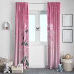 Personalised Pink Boronia of Hope Window Curtain Australia’s Fight Against Breast Cancer - Aussie Hoodie