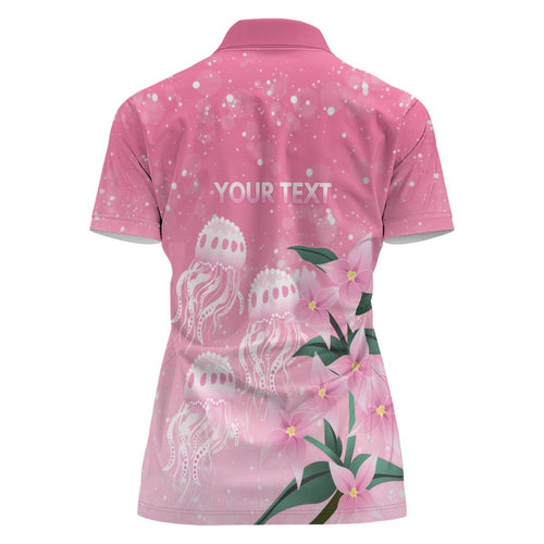 Personalised Pink Boronia of Hope Women Polo Shirt Australia’s Fight Against Breast Cancer - Aussie Hoodie