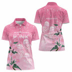 Personalised Pink Boronia of Hope Women Polo Shirt Australia’s Fight Against Breast Cancer - Aussie Hoodie