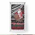 New Zealand Kiwi Santa Christmas Baby Bed Cover He Wairua Kirihimete