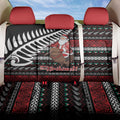 New Zealand Kiwi Santa Christmas Back Car Seat Cover He Wairua Kirihimete - Aussie Hoodie