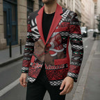 New Zealand Kiwi Santa Christmas Blazer He Wairua Kirihimete - Aussie Hoodie