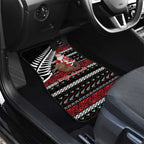 New Zealand Kiwi Santa Christmas Car Mats He Wairua Kirihimete - Aussie Hoodie