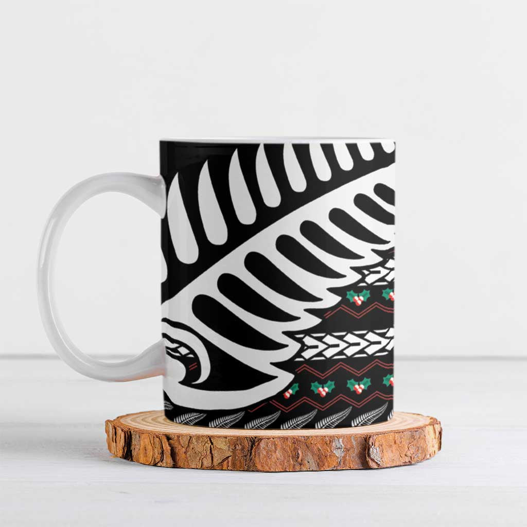 New Zealand Kiwi Santa Christmas Ceramic Mug He Wairua Kirihimete - Aussie Hoodie