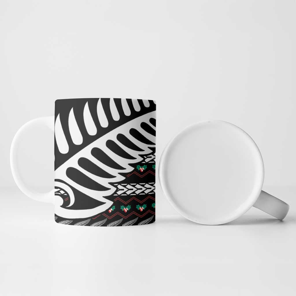 New Zealand Kiwi Santa Christmas Ceramic Mug He Wairua Kirihimete - Aussie Hoodie