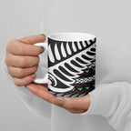 New Zealand Kiwi Santa Christmas Ceramic Mug He Wairua Kirihimete - Aussie Hoodie